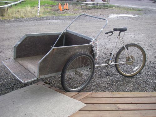 Toolik bike cart.