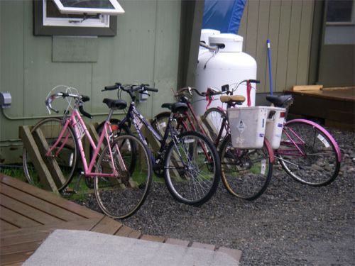 Toolik camp bikes.