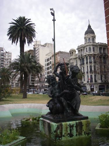 Plaza Indepencia, Montevideo, Uruguay