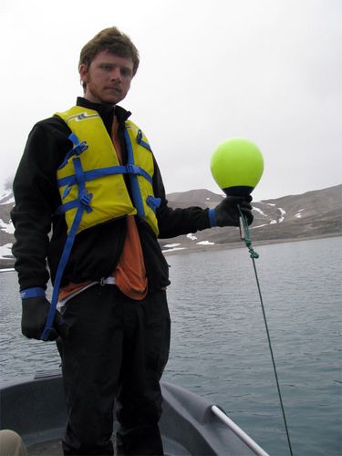 Dave with buoy