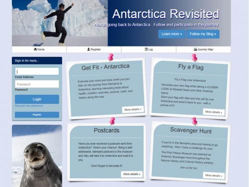 Register at www.antarcticarevisited.com and start getting fit today!
