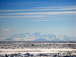 View of the Transantarctic Mountains