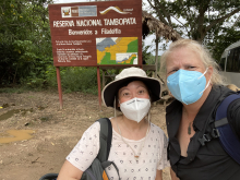 Arriving at the Tambopata National Reserve