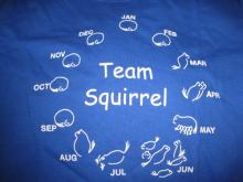 Team Squirrel shirt