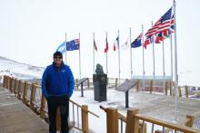 First Day in Antarctica 