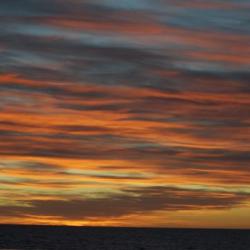 Sun set on the Southern Ocean