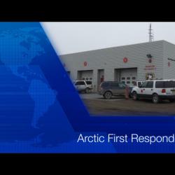 Screen shot of video title Arctic First Responders