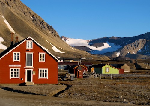Ny Ålesund, Svalbard, Norway. Photo by Mark Goldner (PolarTREC 2011).
