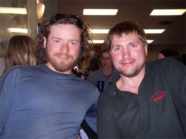 Erik and Allan at McMurdo