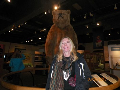 Grizzly bear and me