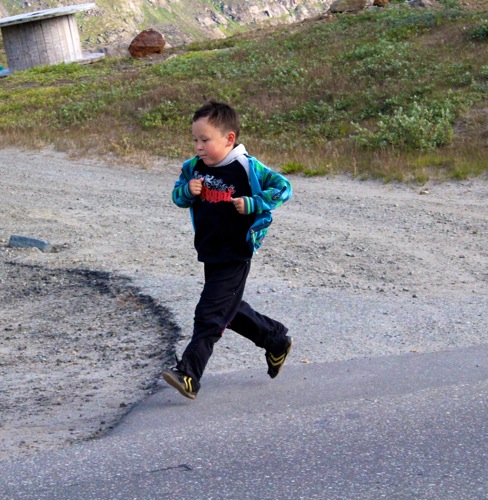 young runner