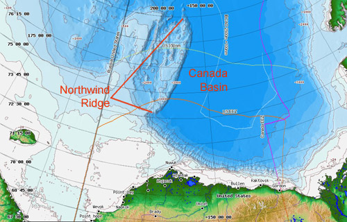 Northwind Ridge & Canada Basin