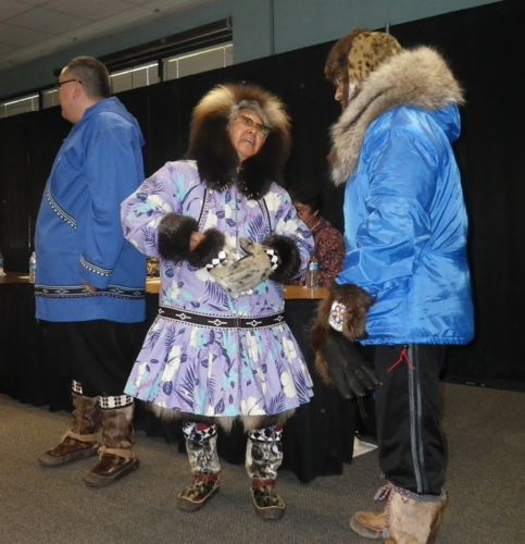 Costume exhibition at the World Eskimo Indian Olympics