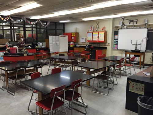 NQHS Room 431 Classroom photo