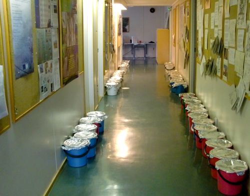 Kevo lab corridor
