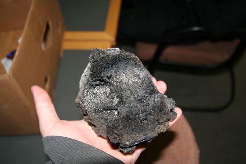Lava bomb from Mt. Erebus