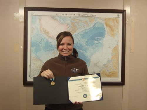 Ms. Rose and the Arctic Service Medal