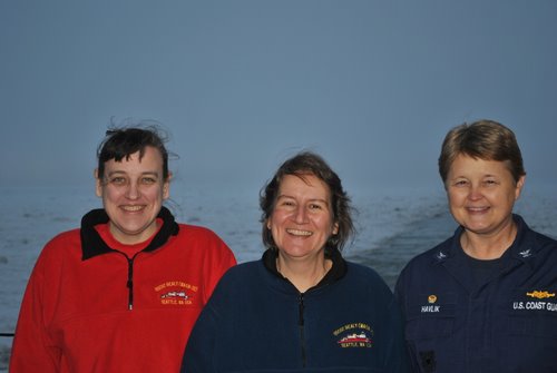 Engineering Officer, Chief Scientist, Healy Captain