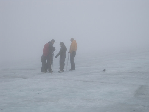 Al, Diana, Terra and Andrew on Glacier.