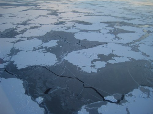Sea ice patterns