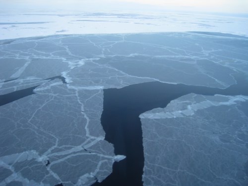 More sea ice pattens
