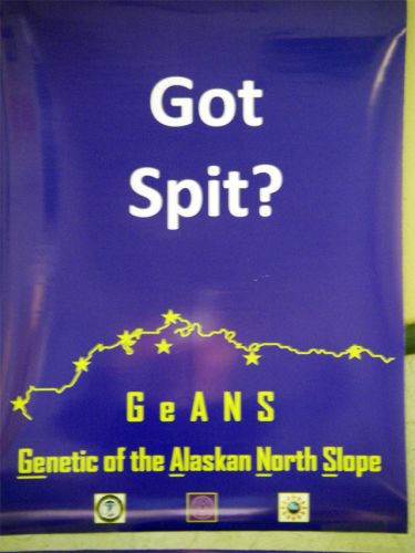Got Spit? Ad For the GeANS Project!! 