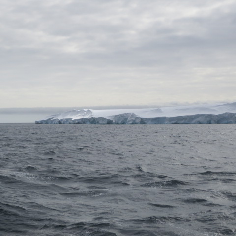 A small section of the Totten Glacier, East Antarctica.