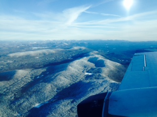 The Adirondack Mountains (NY) on way to Albany