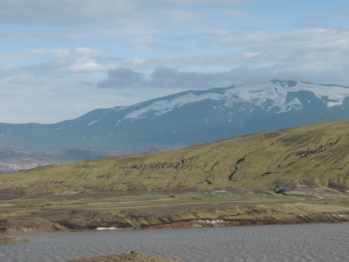 Icelandic volcano Hakla.