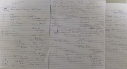 My notes