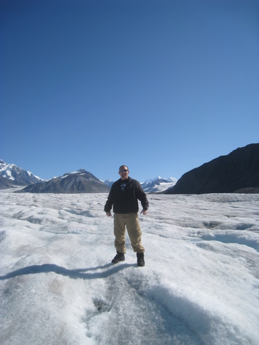 Me on the Glacier