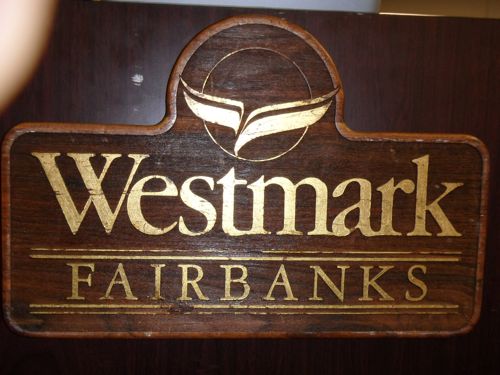 Westmark Hotel sign