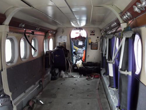 Air Greenland - Ski-equipped Twin Otter - Cargo area