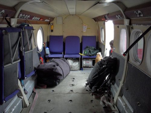 Air Greenland - Ski-equipped Twin Otter - Seating area