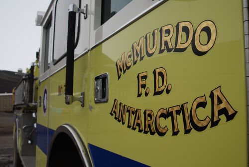McMurdo Fire Truck