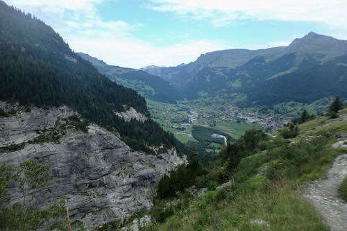 Bargg view of valley