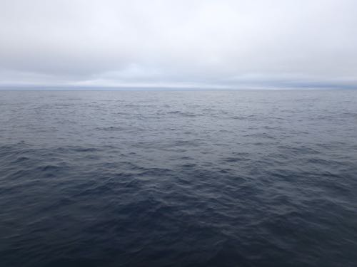 Morning horizon over the Bering Sea
