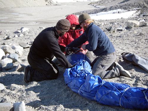 Packing the Endurance Tent