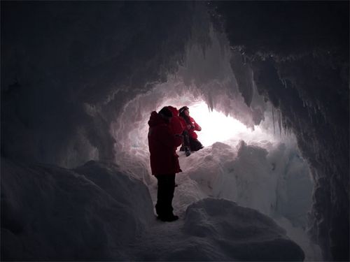 Inside the Ice Cave