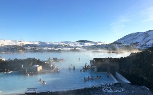 The beginning of the Blue Lagoon.  Photo by Lisa Seff. February 14, 2016.