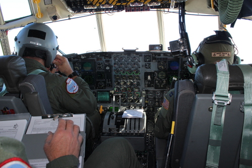 Cockpit of LC-130