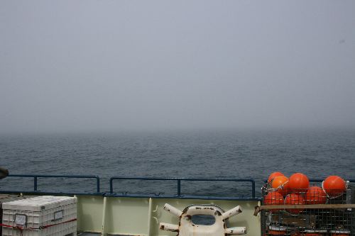 Fog on the Bering Sea