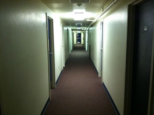 dorm hallway