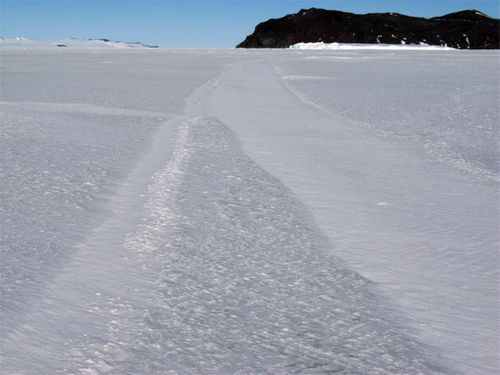 Trail, Road or Sea Ice Crack? What Say You?