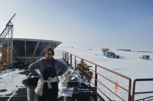 Michelle by the South Pole Telescope