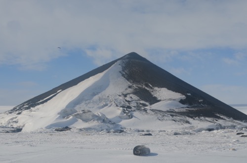 Turtle Rock and a Weddell Seal