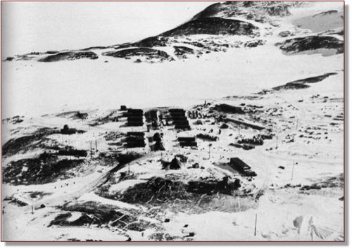 McMurdo Station from 1955 to 1956