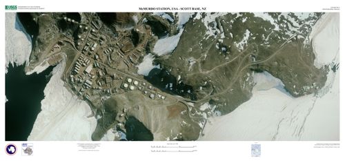 USGS Aerial Photo  - McMurdo Station - Scott Base