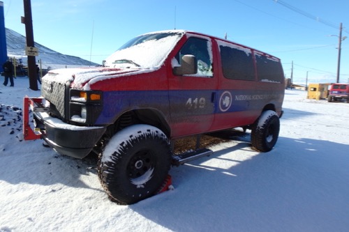 Ford E-350 4x4, McMurdo, Antarctica.