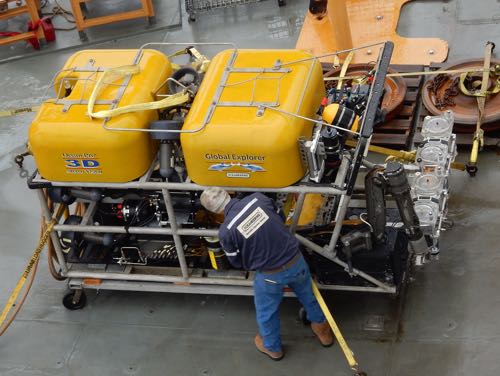 Unmanned ROV